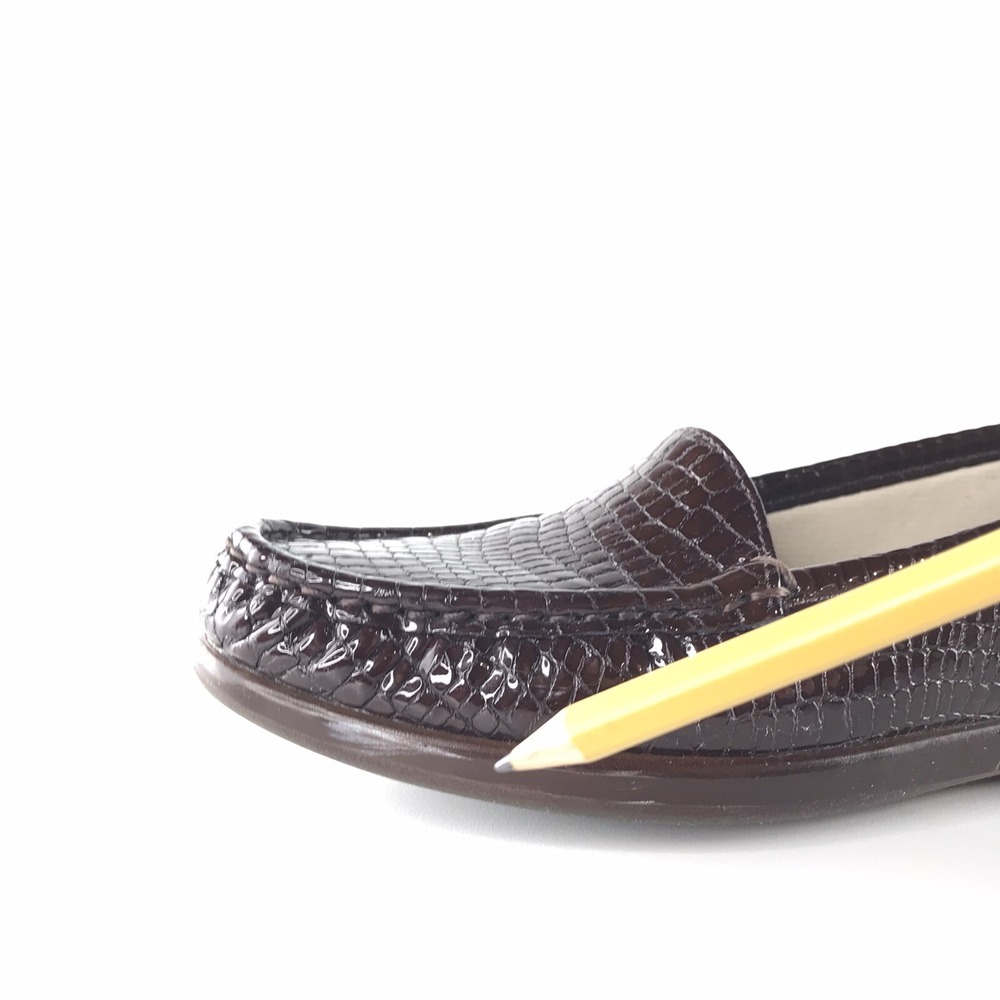 SAS Women's 6 1/2 S Tripad Simplify Moccasin Loafer Slip On Shoe Brown Croc‎ - Picture 7 of 12